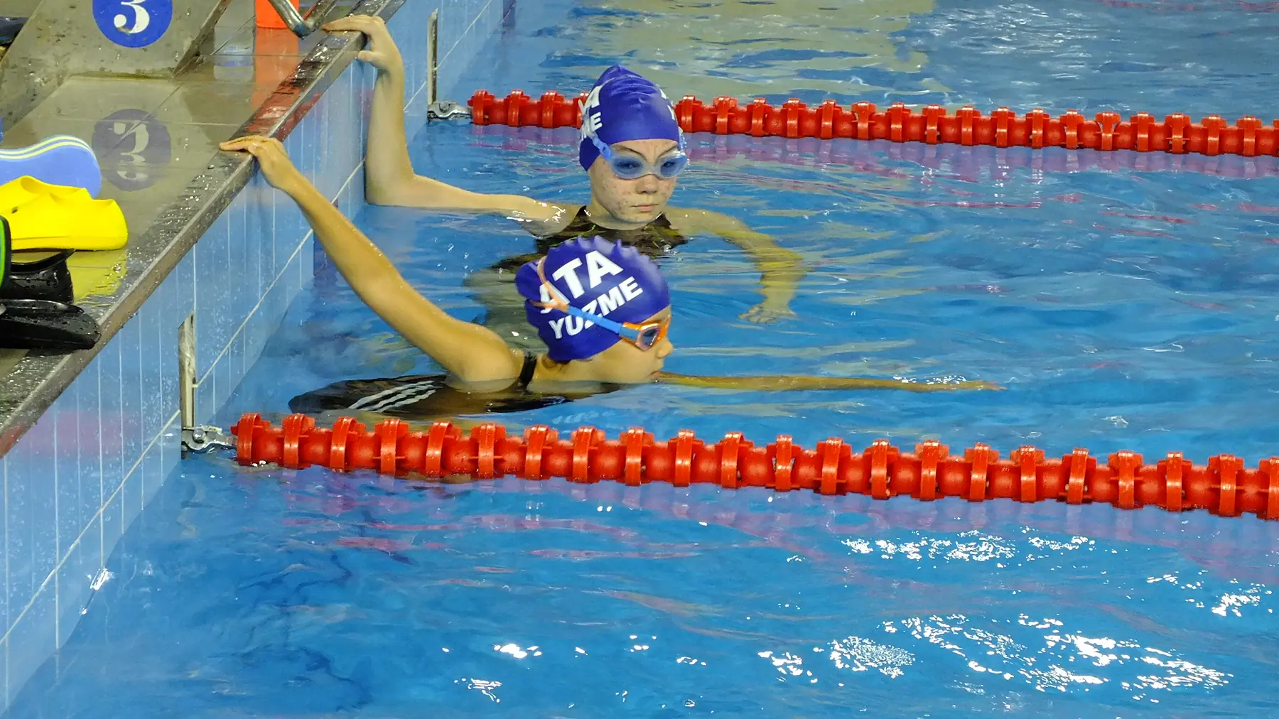 Backstroke start exercise